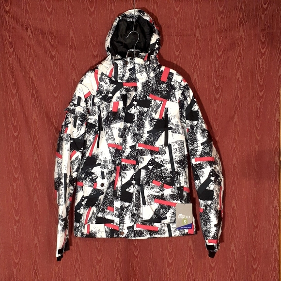 RIVIYELE Snow Ski Jacket Winter Outdoor Sport Windproof Rain Sz Small NWT - Picture 2 of 14